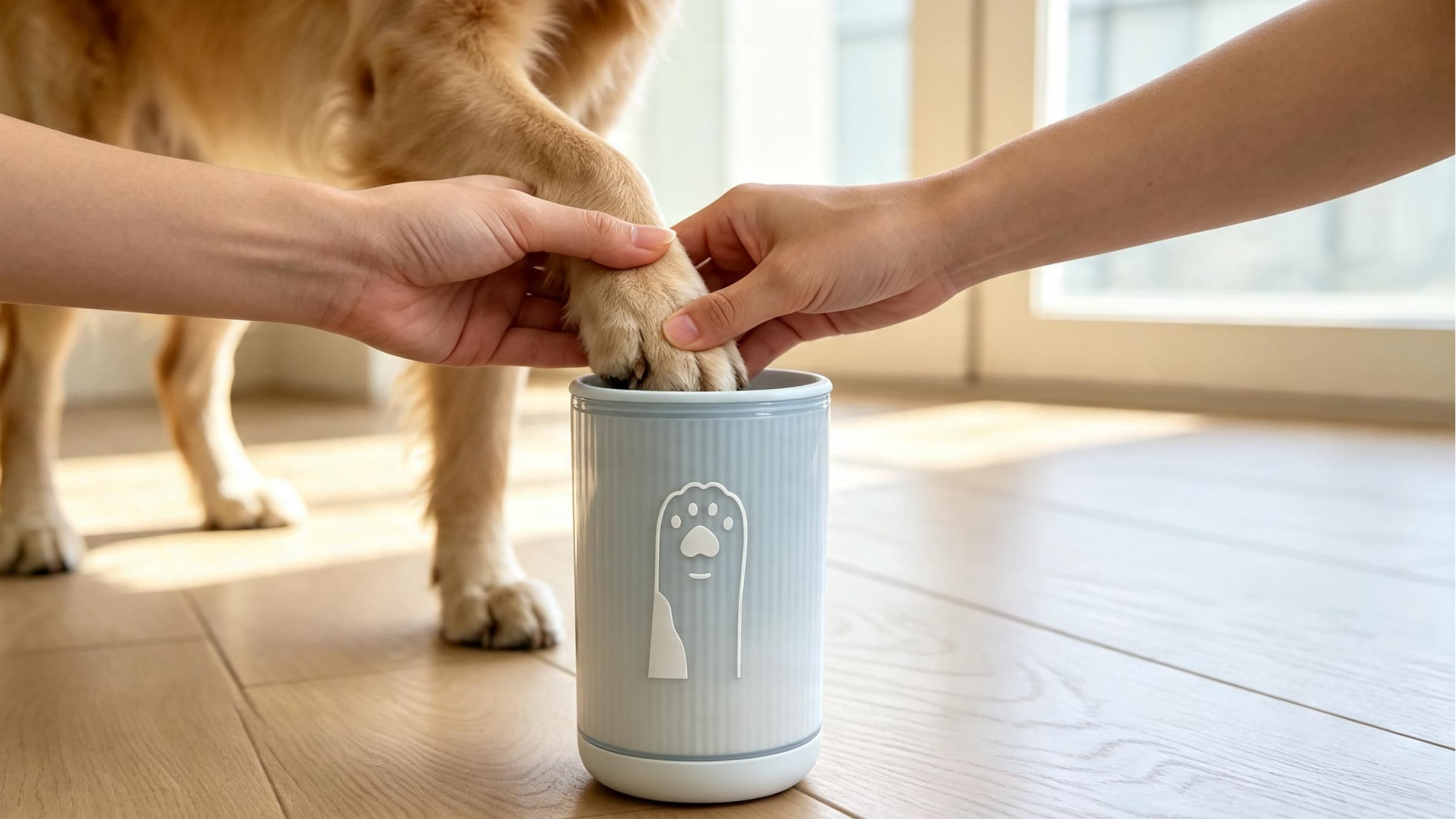 Gobelet Nettoyeur de Pattes – Chien & Chat